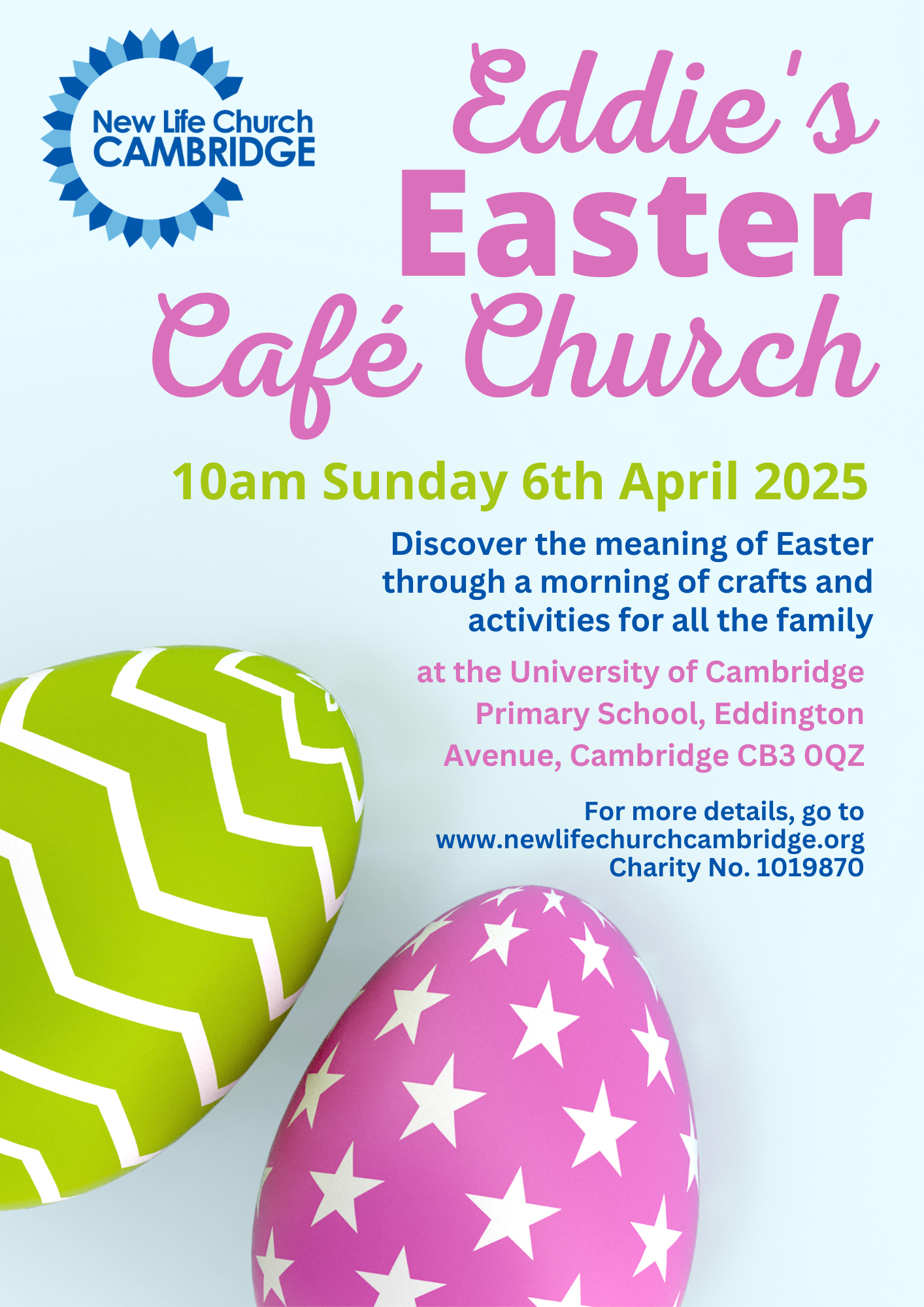 Easter Cafe 2025 poster